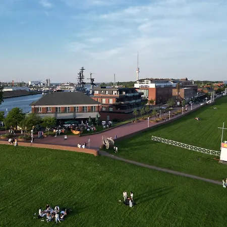 Strand-Apartment, Strandkorb, Meeresrauschen, Parkplatz Wilhelmshaven Exterior photo