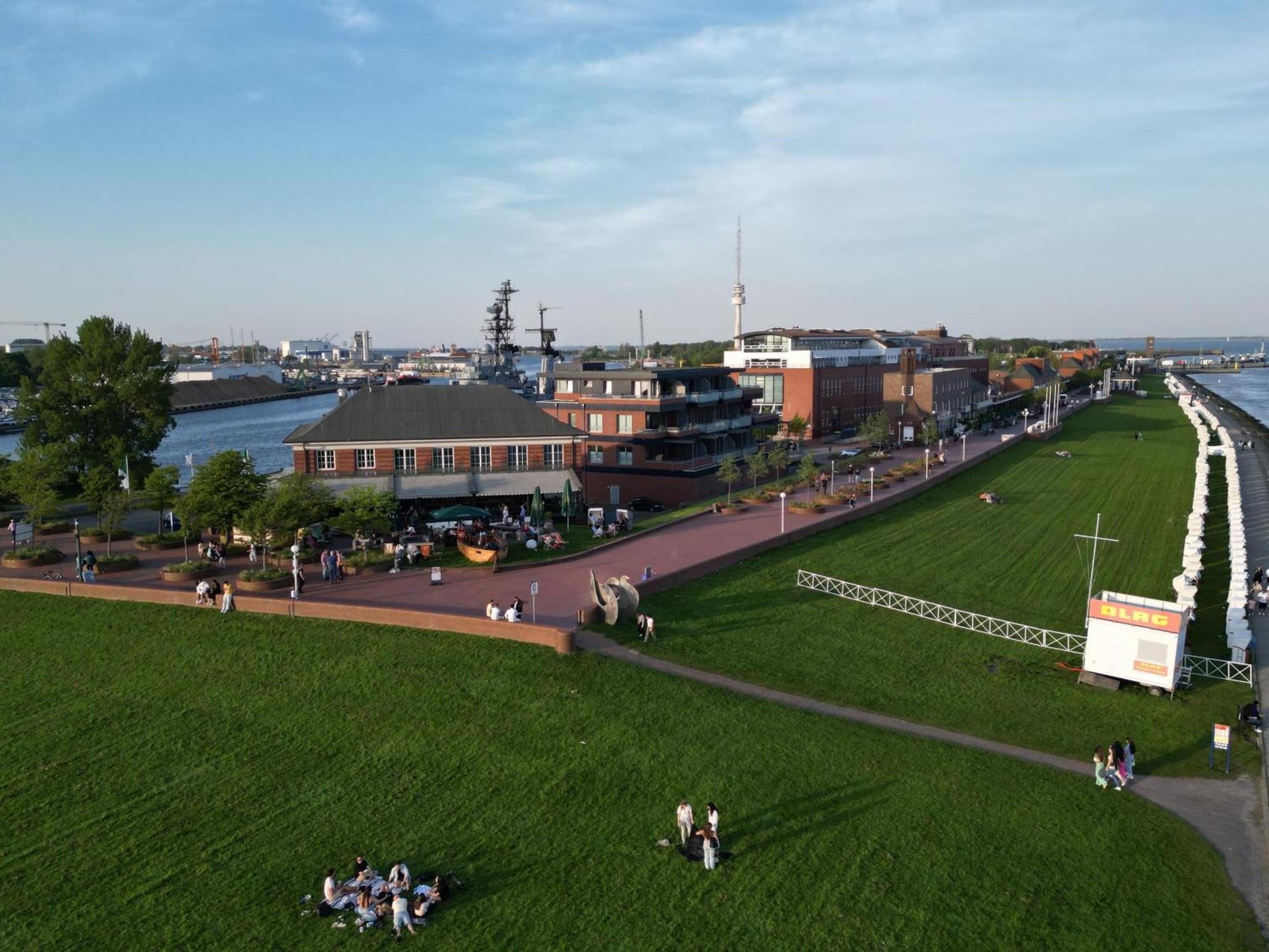 Strand-apartment, Strandkorb, Meeresrauschen, Parkplatz Apartment Wilhelmshaven