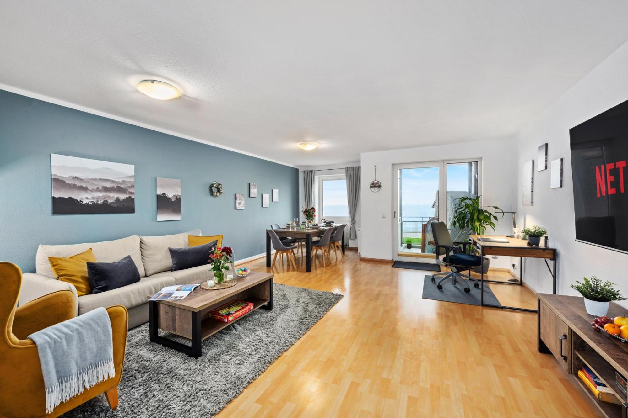 Apartment Strand-apartment, Strandkorb, Meeresrauschen, Parkplatz