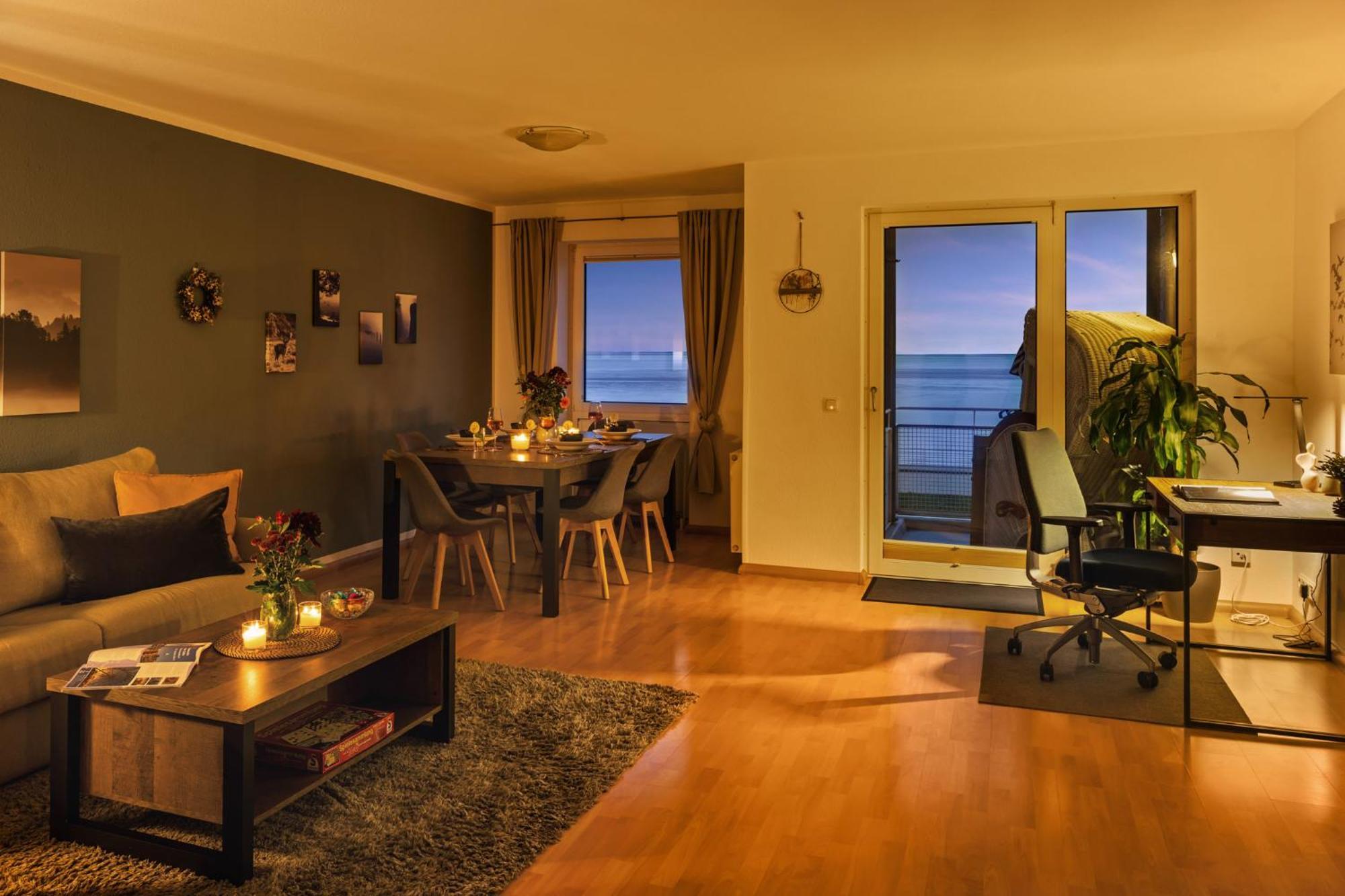 Strand-apartment, Strandkorb, Meeresrauschen, Parkplatz *